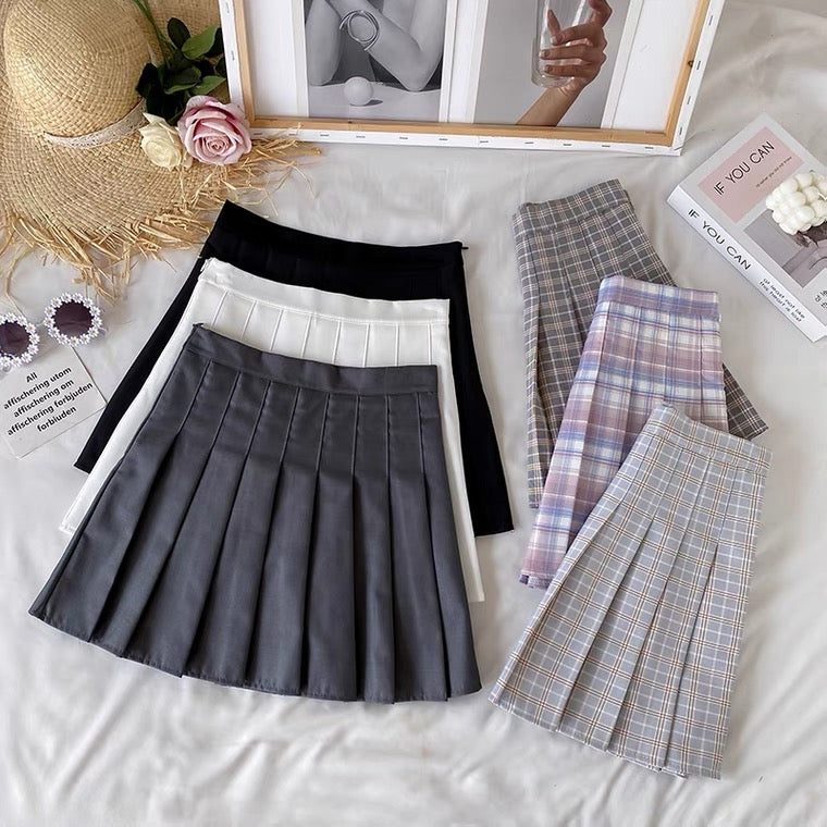 2021 INS JK PLEATED SKIRT BY70122