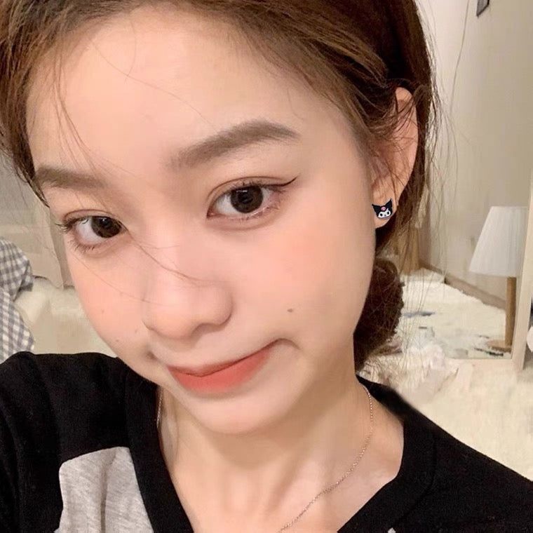 INS CUTE KUROMI EARRINGS BY90139