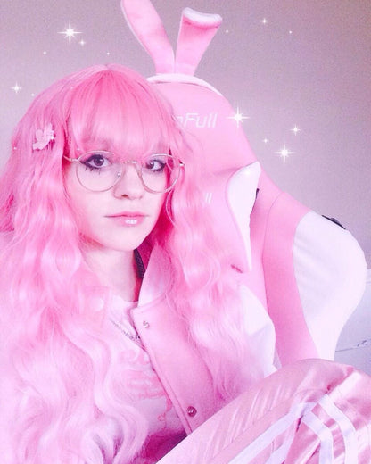 HARAJUKU WOOL ROLL "SAKURA WINE" WIG BY31081