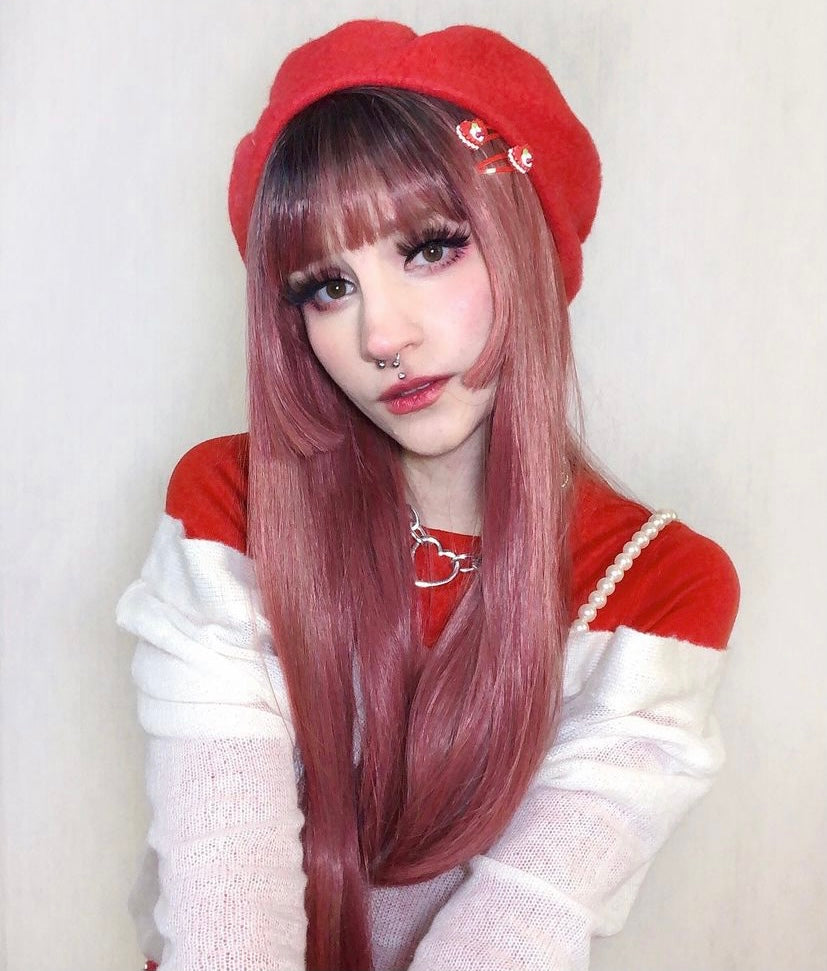 REVIEW FOR “RESPBERRY'' HIME CUT LONG WIG BY31111