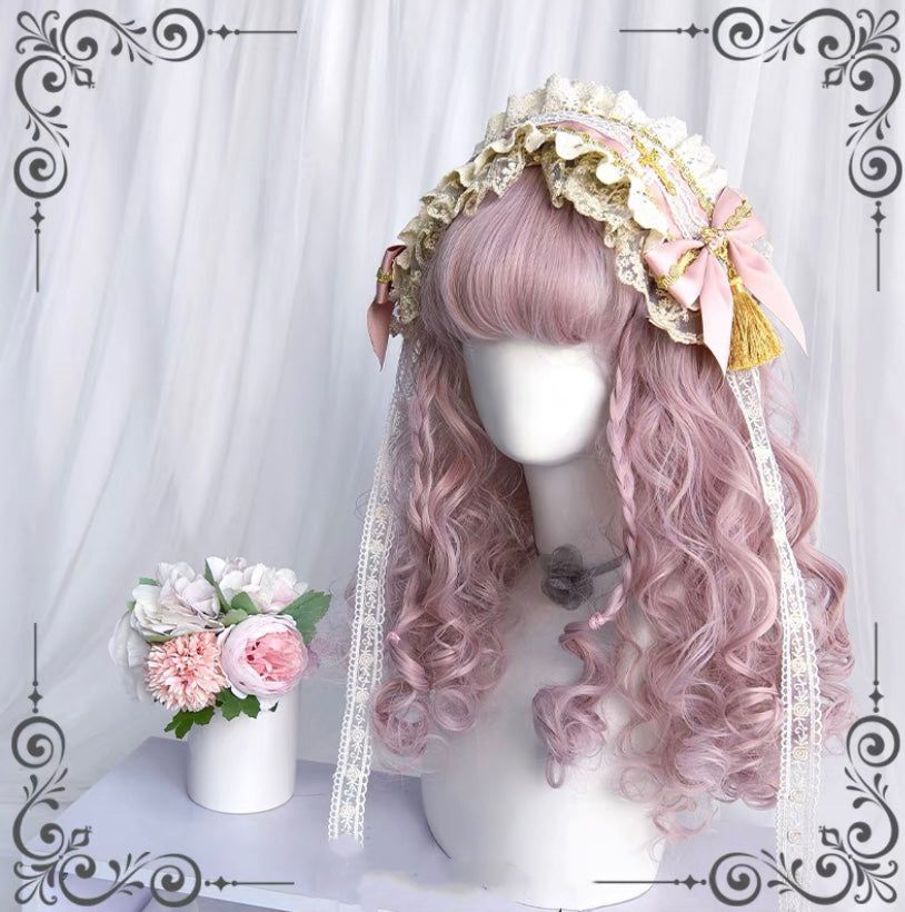 PALACE GOLDEN FULFFY LOLITA DOLL SHORT CURLY WIG BY70153