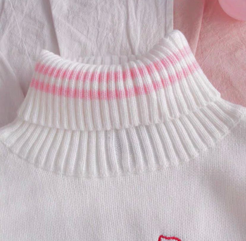STRAWBERRY MILK SWEATER BY21124
