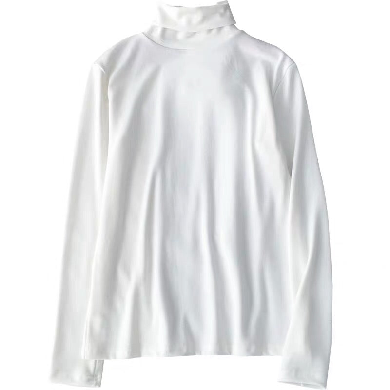 EASY MATCH HIGH NECK LONG SLEEVE SHIRT BY22591