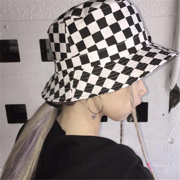 CHECKERS BUCKET HAT BY51043